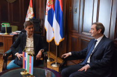 13. maj 2024. Predsednica Narodne Skupštine sa ambasadorom Azerbejdžana u Srbiji
